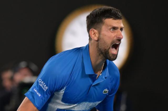 mk-37岁的德约逆转阿尔卡拉斯 第12次晋级澳网四强